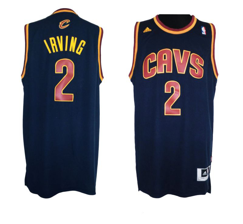  NBA Cleveland Cavaliers 2 Kyrie Irving New Revolution 30 Blue Jersey